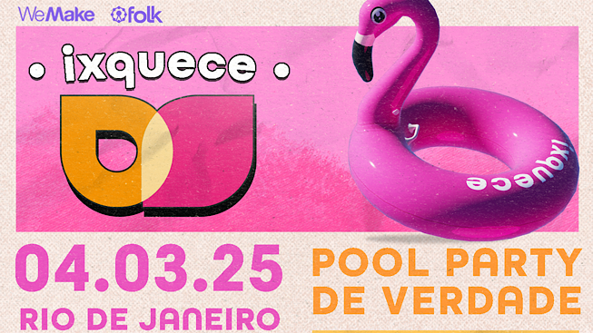 IXQUECE POOL PARTY CARNAVAL RIO DE JANEIRO