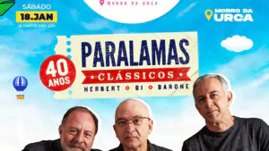 Paralamas do Sucesso no morro da urca