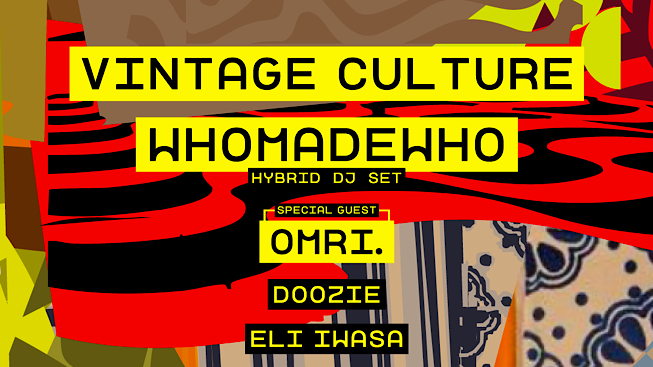 BOMA COM VINTAGE CULTURE E WHOMADEWHO
