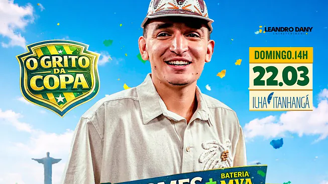 JOÃO GOMES NA ILHA DO ITANHANGÁ