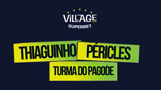 THIAGUINHO E PÉRICLES VILLAGE RIO